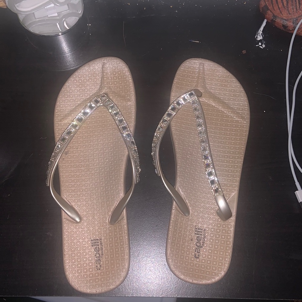 Ladies Sandals- rose gold